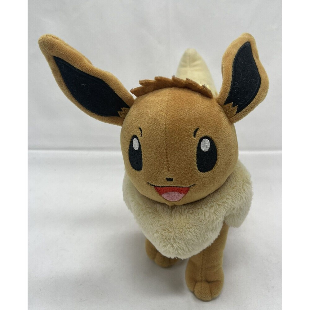 Pokemon 2021 Jazwares Eevee 8" Plushie Stuffed Toy Animal Toy